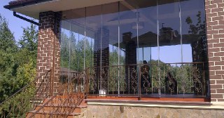 Безрамное остекление, цена от 5110 в Кушве под ключ